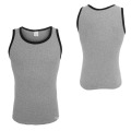 Compression Grey Men Shirt High Performance Tank Tops